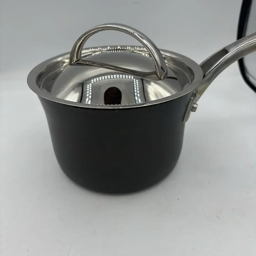 Kirkland Signature‎ 2 Qt Covered Saucepan Non-Stick with Lid READ